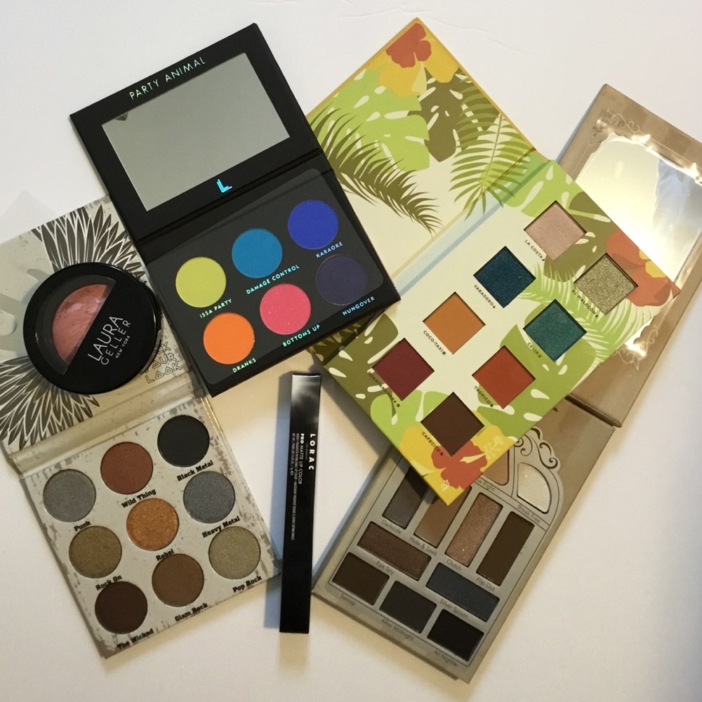 Brand New Makeup Lot Pallets Lipstick Blush